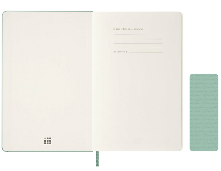 Moleskine 2027 Weekly Large Hard Cover Diary - Sage Green
