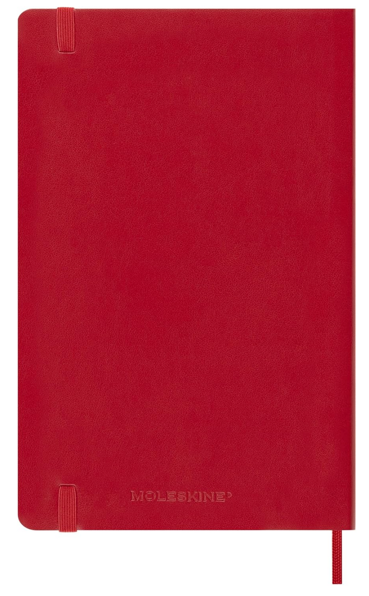 Moleskine 2027 Weekly Large Soft Cover Diary - Scarlet