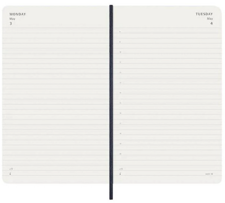 Moleskine 2027 Daily Diary Soft Cover Large - Myrtle