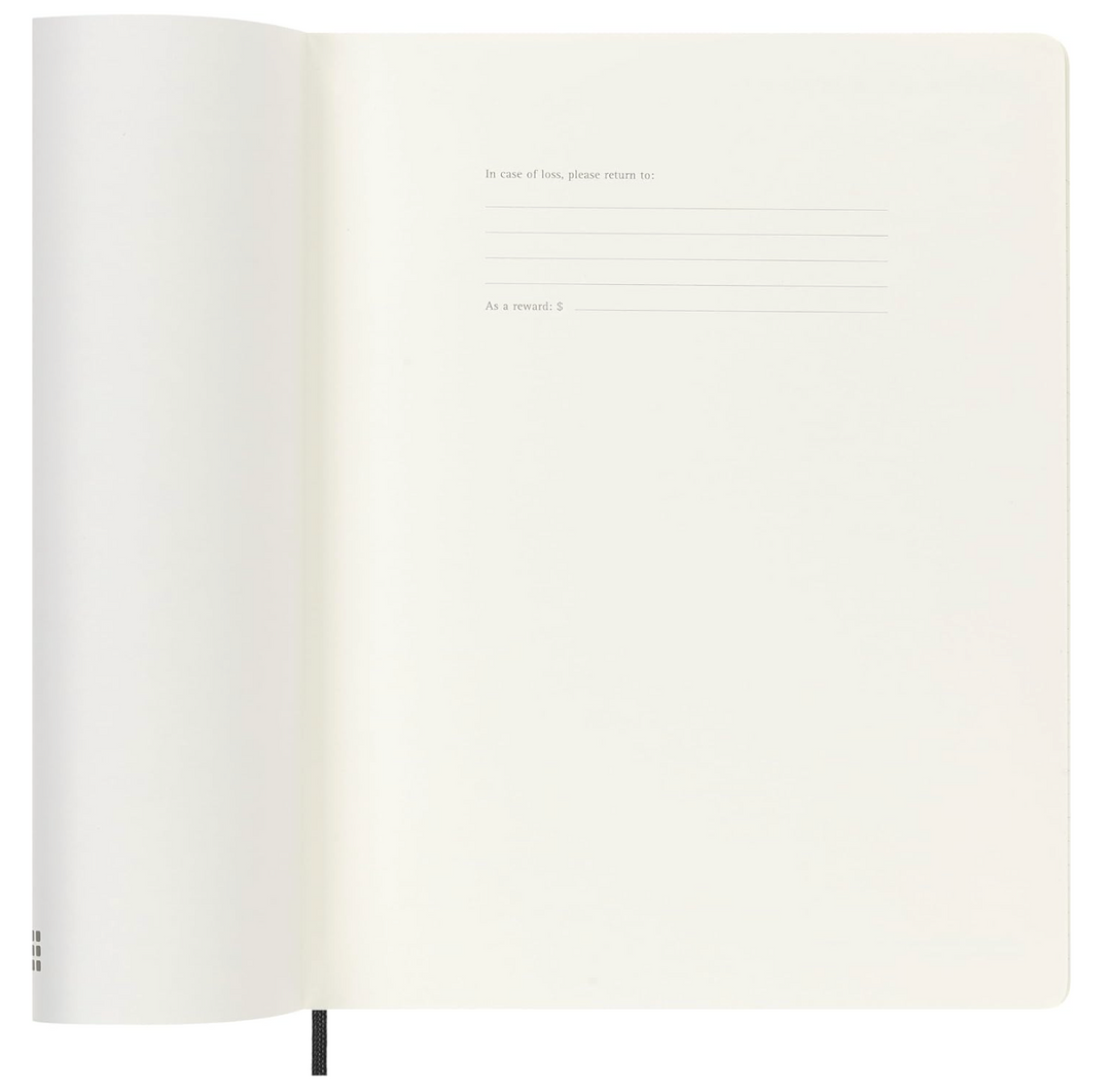 Moleskine 2027 Weekly Diary Soft Cover XL - Black