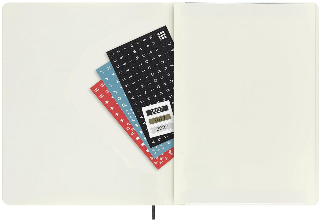 Moleskine 2027 Weekly Diary Soft Cover XL - Black