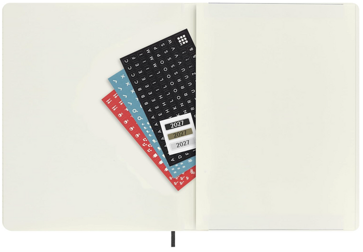 Moleskine 2027 Weekly Diary Soft Cover XL - Black