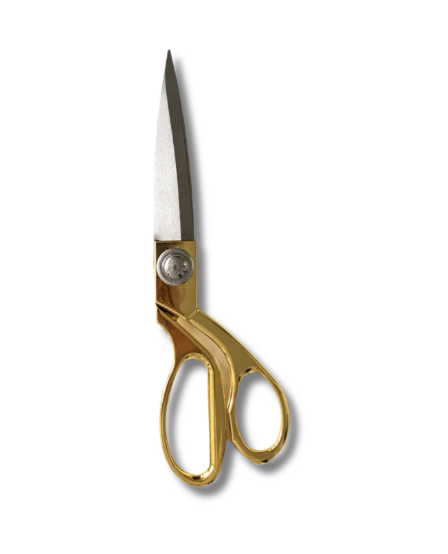 Bespoke Traditional Crafting scissors - Gold Medium