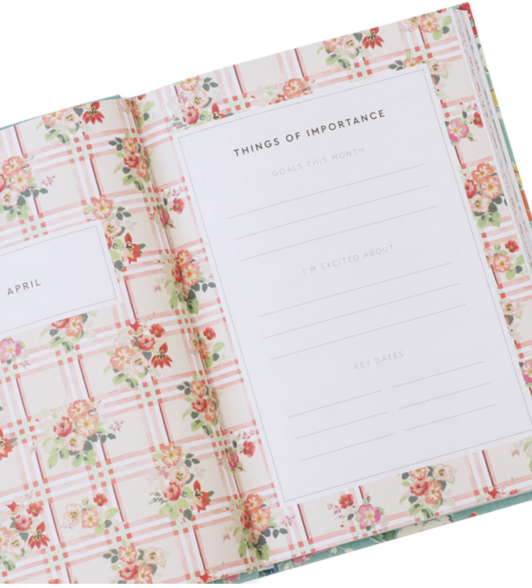 Cath Kidston A5 Soft Cover 2027 Diary - Clifton Rose