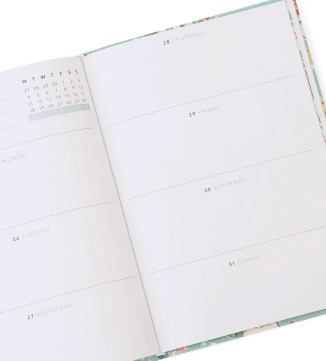 Cath Kidston A5 Soft Cover 2027 Diary - Clifton Rose