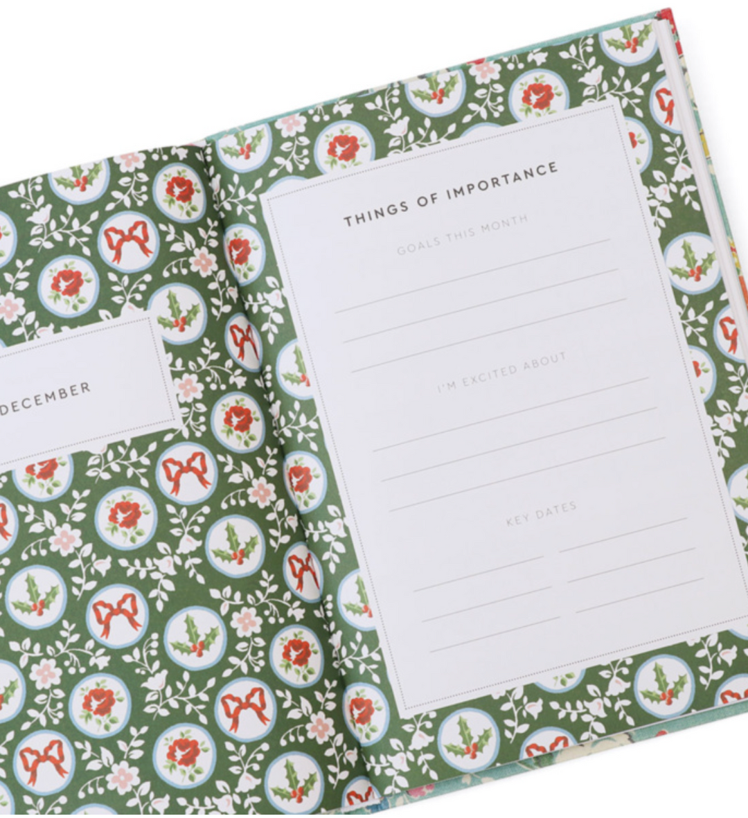 Cath Kidston A5 Soft Cover 2027 Diary - Clifton Rose