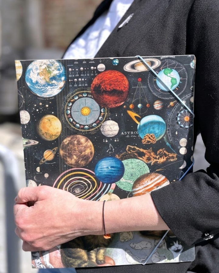 Bomo Elastic Folder - Planetarium