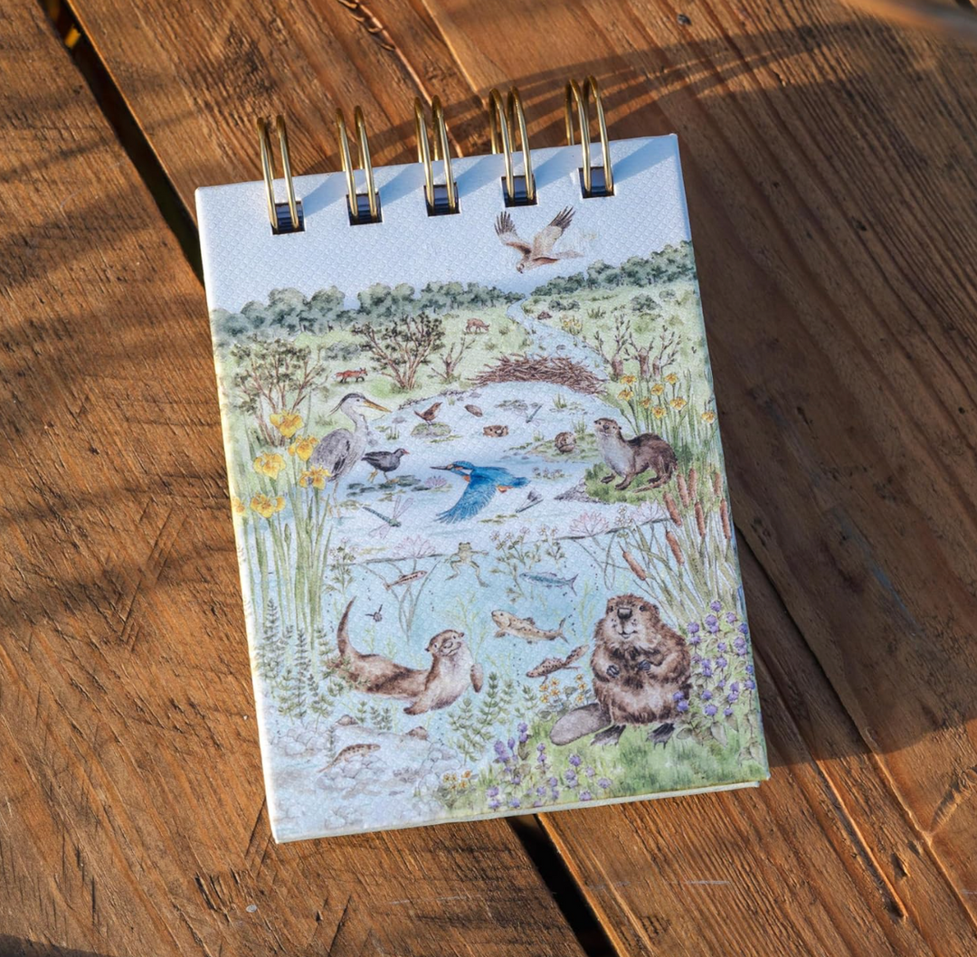 Wrendale Designs 100 Page Notebook - Riverbank