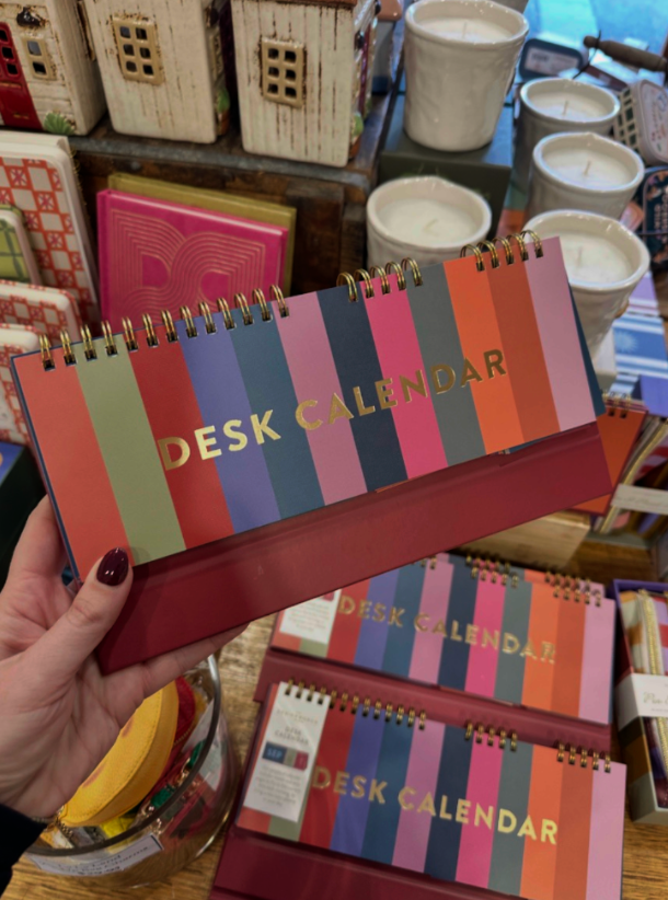 Perpetual Desk Calendar - Colourblock