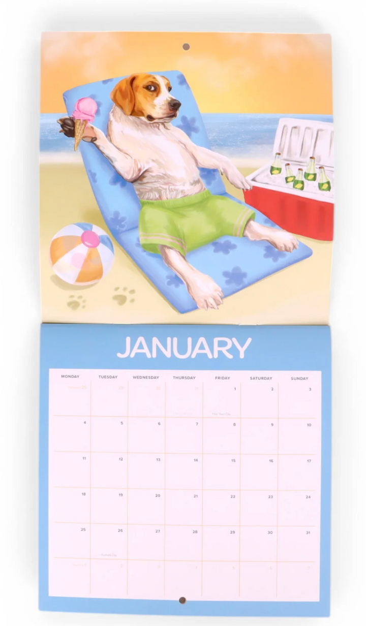 La La Land 2027 Calendar - The Canine Calendar