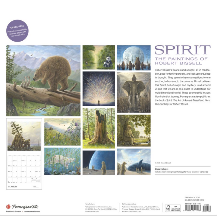 Pomegranate 2027 Calendar - Spirit