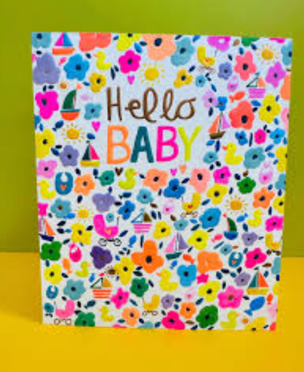 Hunky Dory Card - Hello Baby