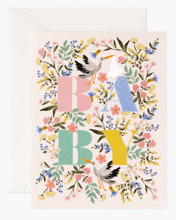 Rifle Paper Co. Card - Mayfair Baby