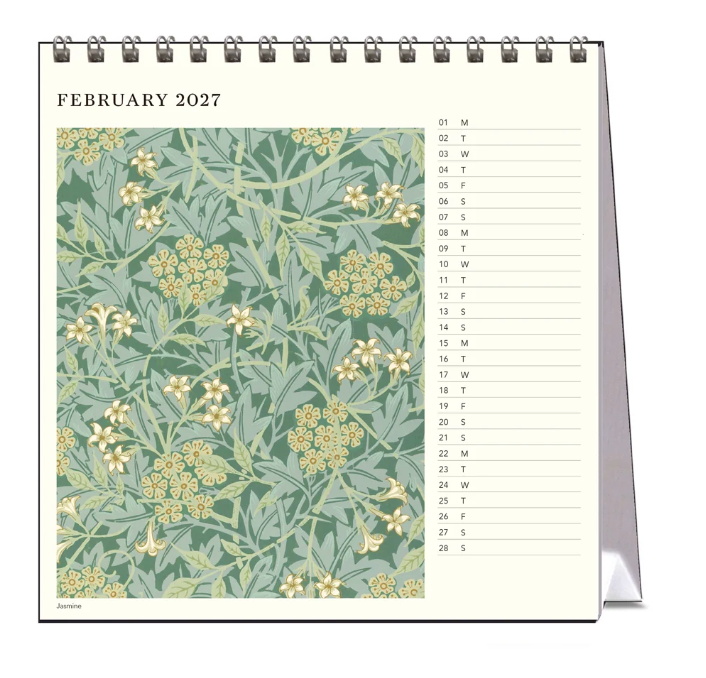 Vevoke Desk Calendar - William Morris