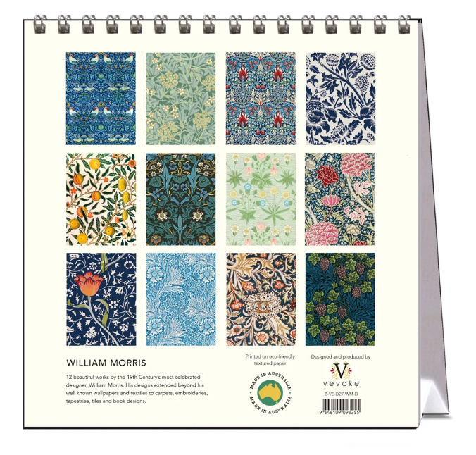 Vevoke Desk Calendar - William Morris