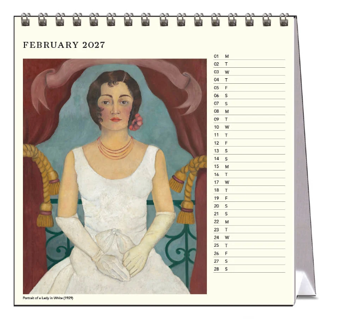 Vevoke Desk Calendar - Frida Kahlo