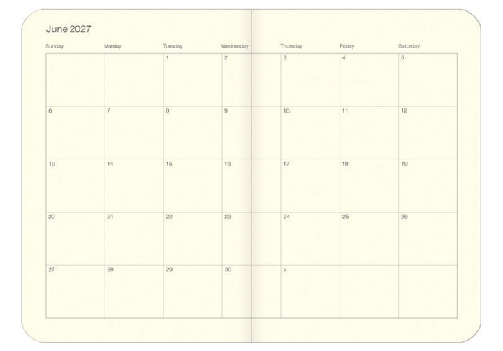 Cavallini 2027 Weekly Planner - Language of Flowers