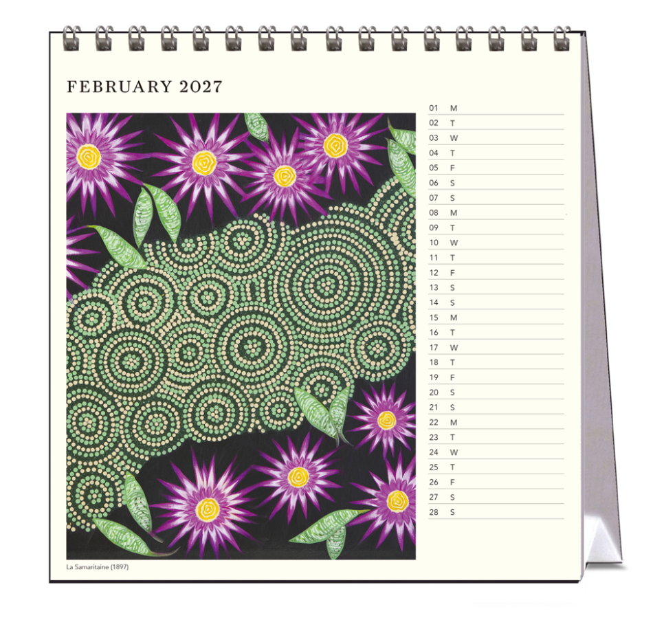 Vevoke Desk Calendar - Aboriginal Art