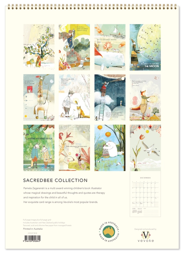 Vevoke Medium Calendar - Sacredbee