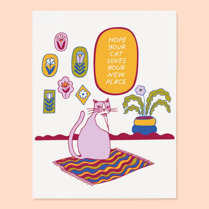 The Good Twin Card - Cat Home
