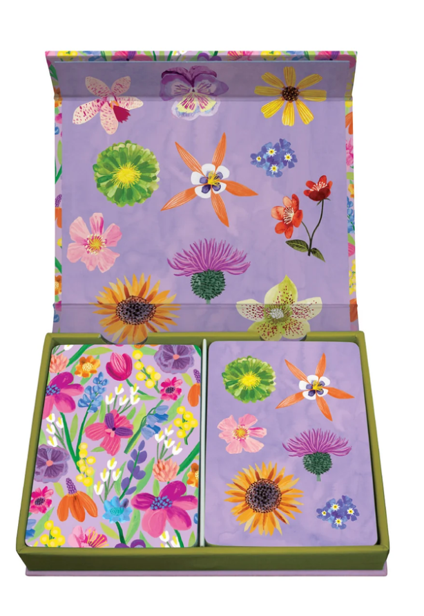 Roger La Borde - Playing Card Set - Floral Supernova