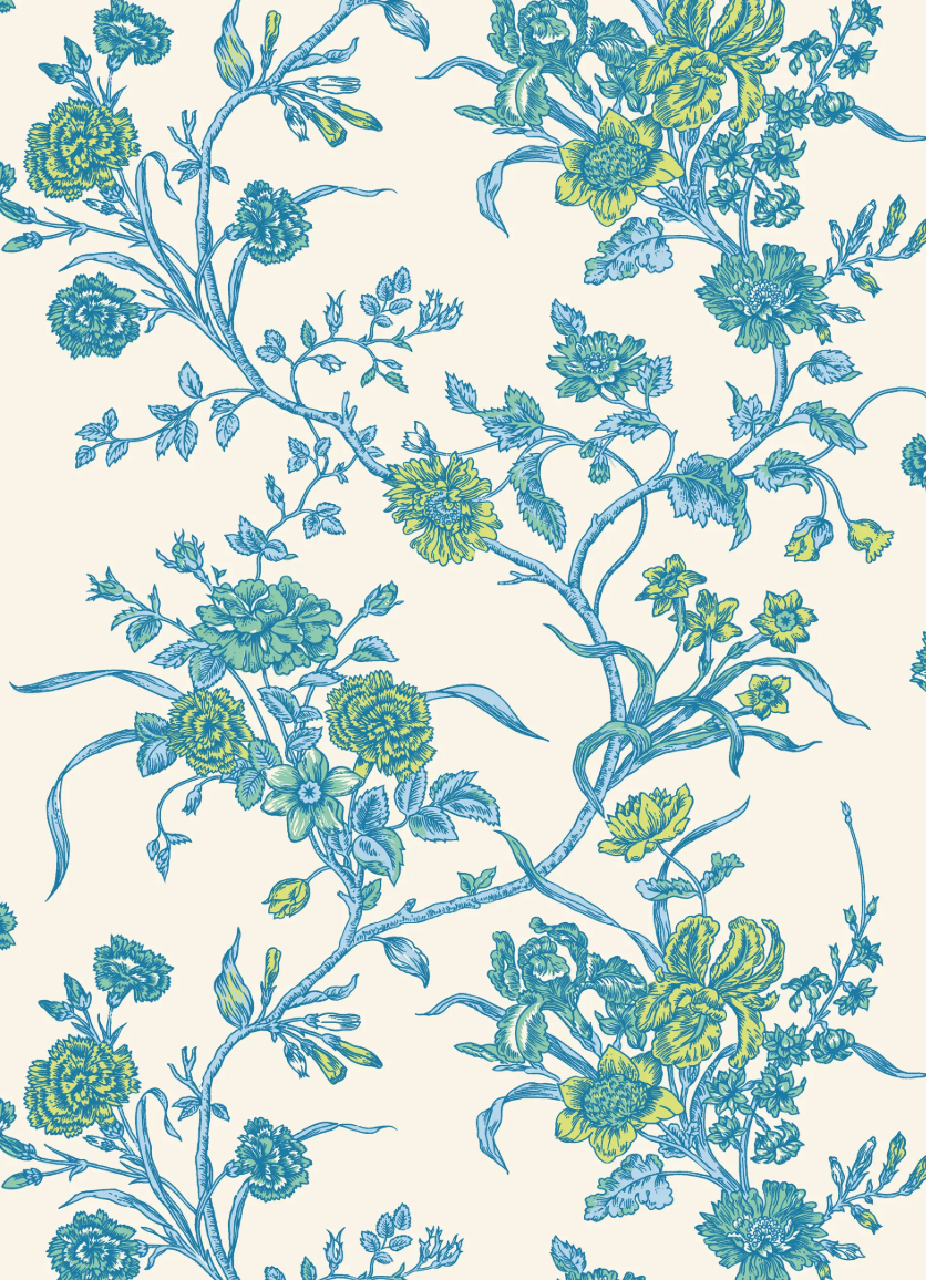 Wrapping Paper Book/Stickers - Florence Broadhurst