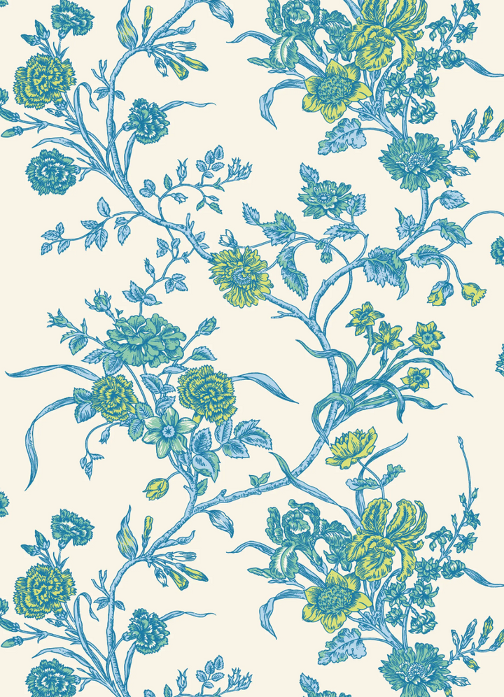 Wrapping Paper Book/Stickers - Florence Broadhurst