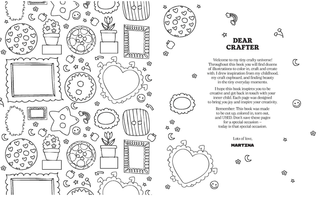 Craft & Create - Junk Journal Colouring Adventure