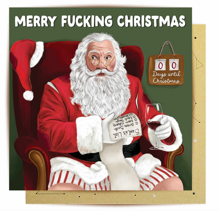 La La Land Christmas Card - Merry Fucking
