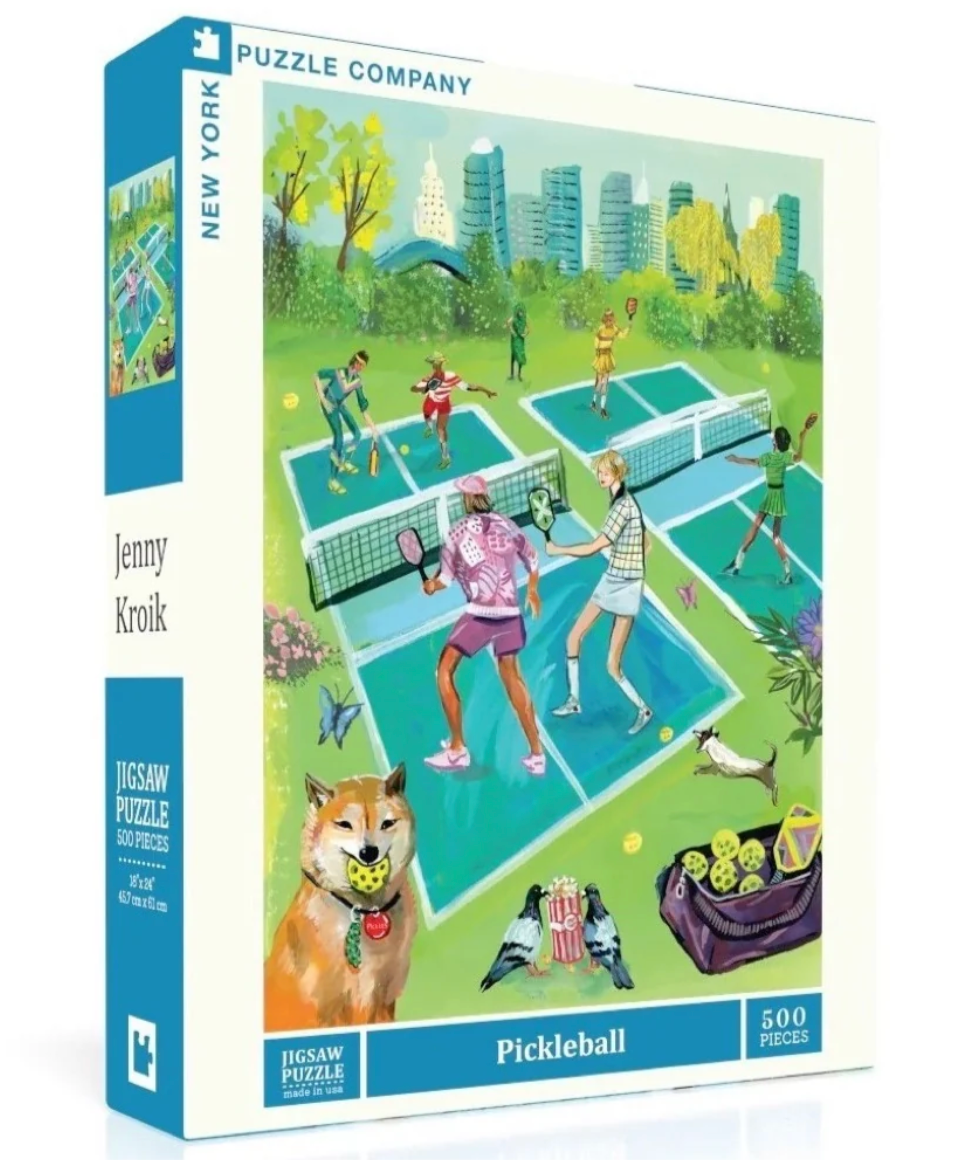 New Yorker 500 Piece Puzzle - Pickleball