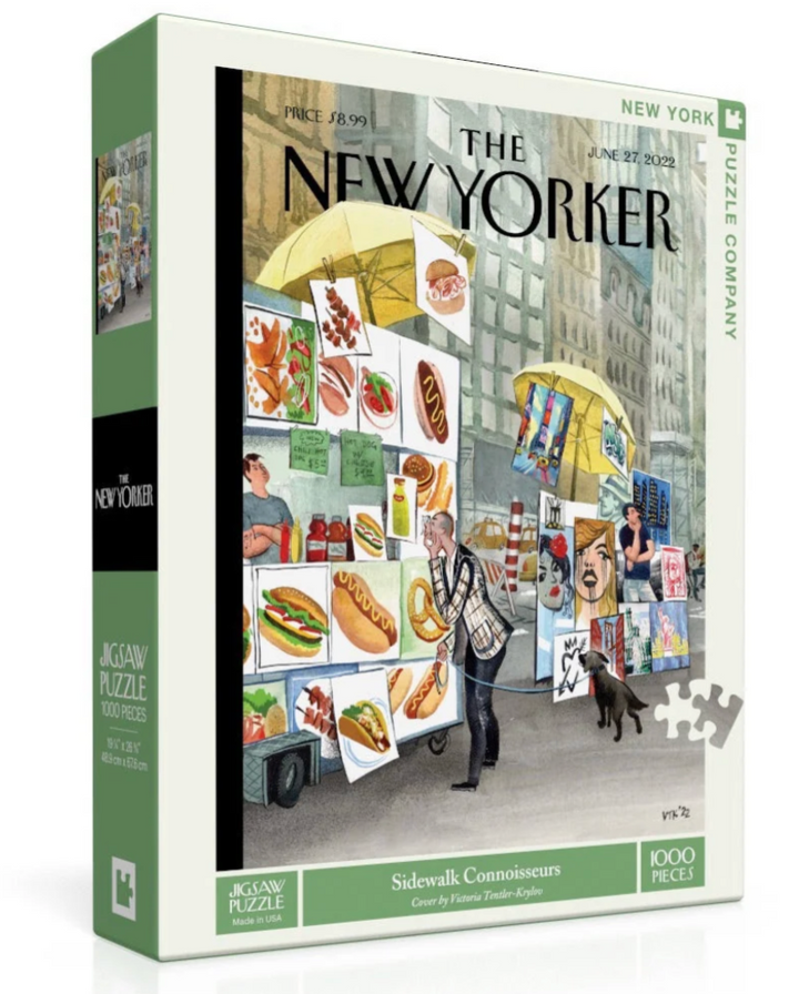 New Yorker 1000 Piece Puzzle -  Sidewalk Connoisseurs