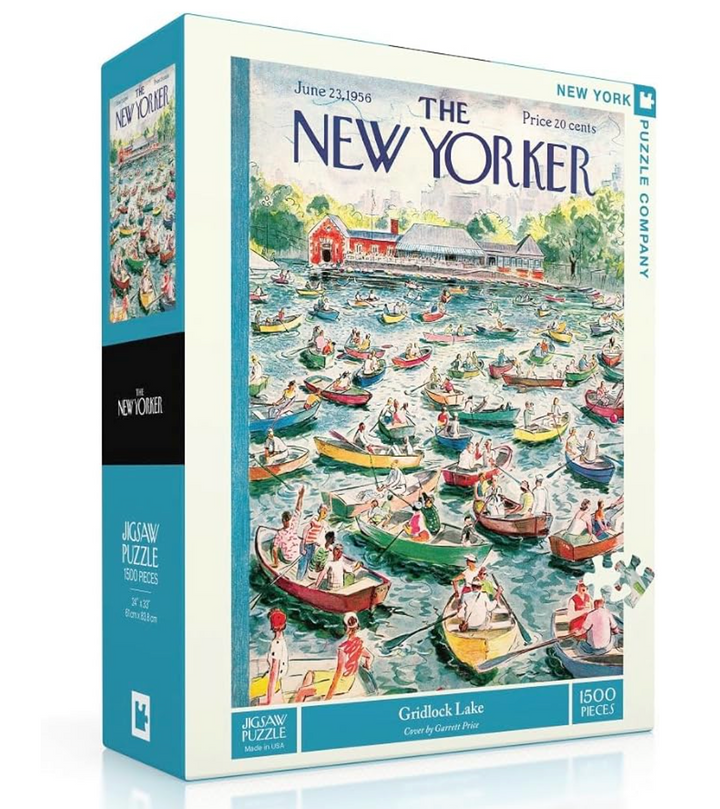 New Yorker 1500 Piece Puzzle - Gridlock Lake