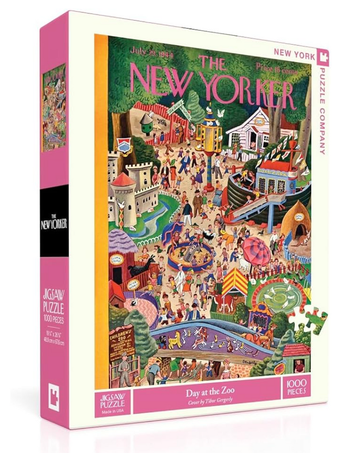 1000 Piece Puzzle - Day at the Zoo