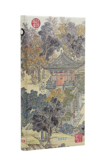 2027 Golden Age of Prosperity Slim Horizontal 12-Month Hardcover Week Pocket Planner