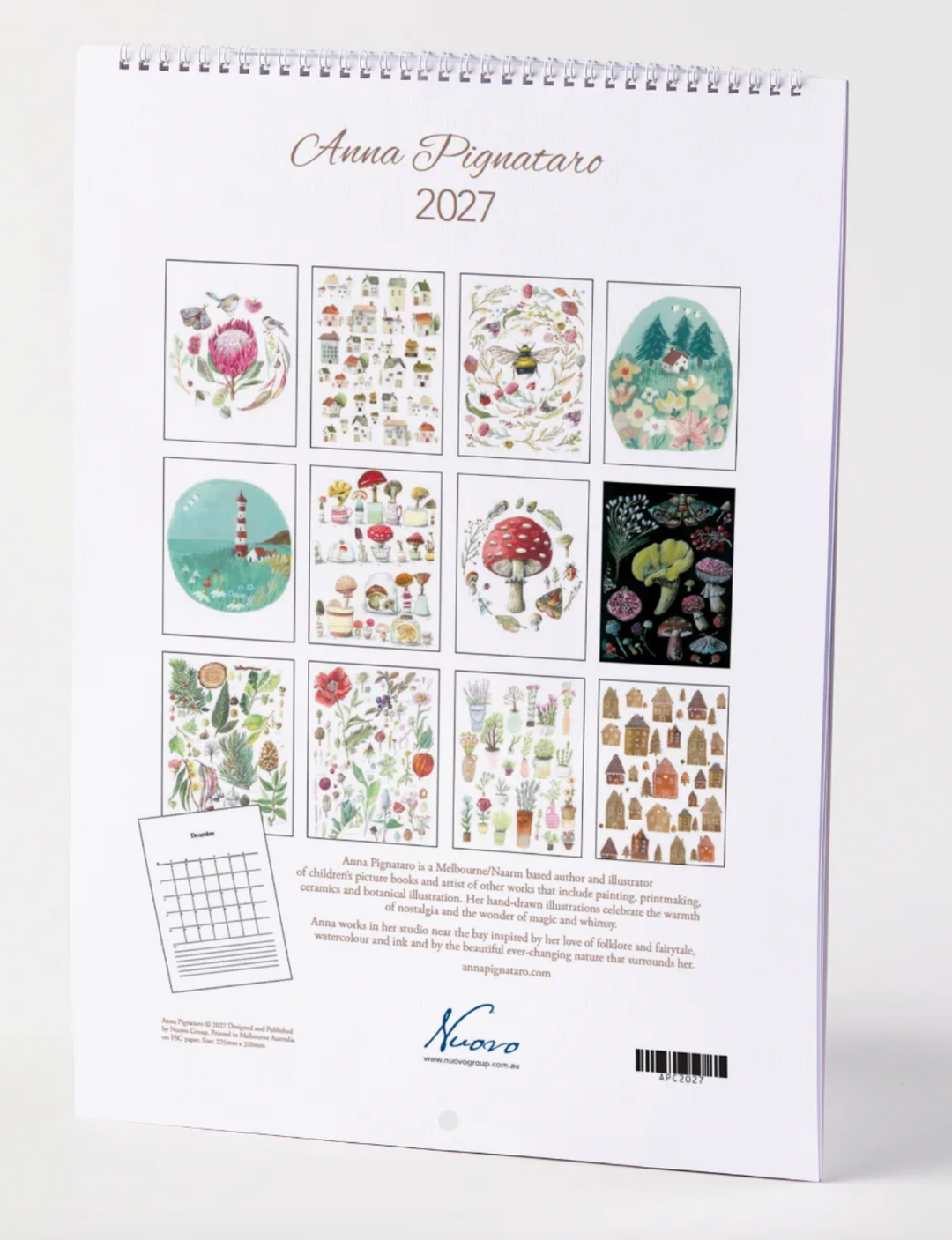 Wall Calendar 2027 - Anna Pignataro