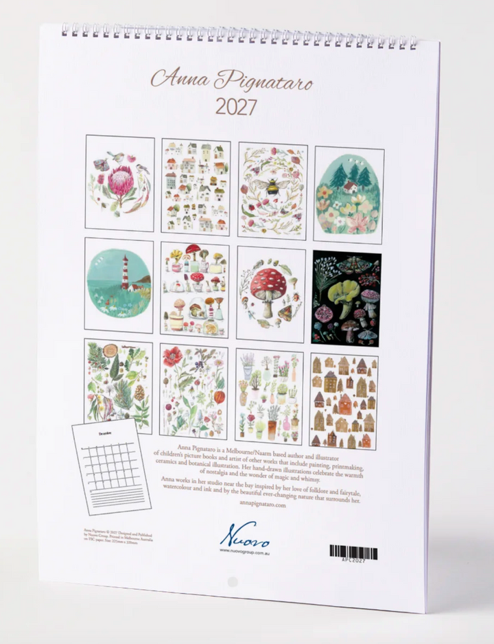 Wall Calendar 2027 - Anna Pignataro