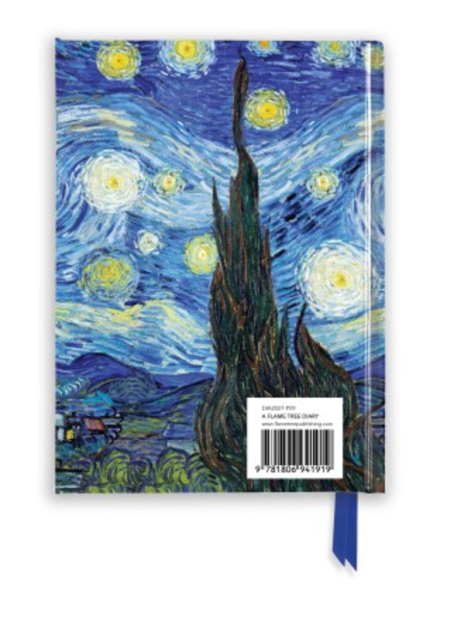 Flame Tree 2027 Pocket Diary - Vincent Van Gogh The Starry Night