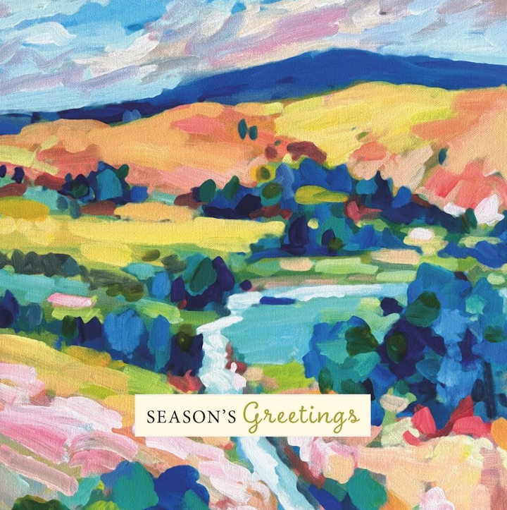 Christmas Card Wallet - BCNA - Australian Christmas Landscape