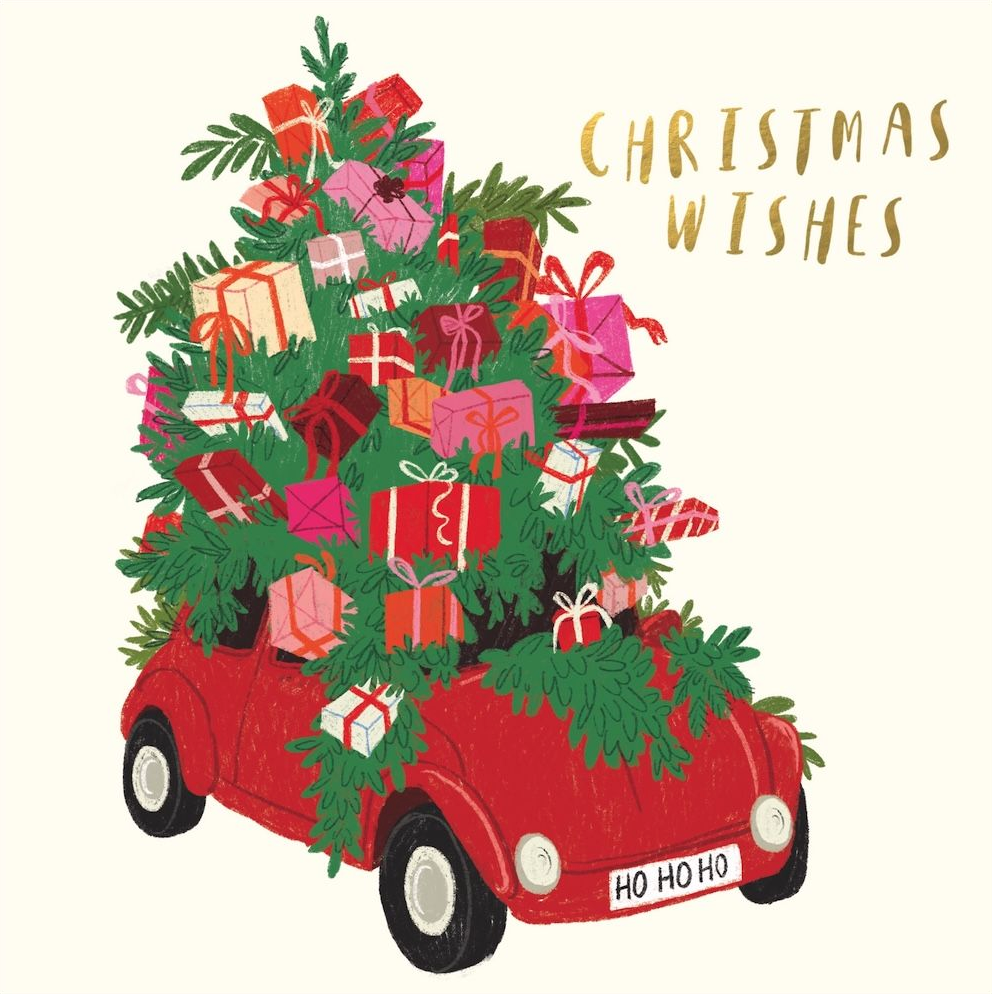 Christmas Card Wallet - CMRI - Presents Galore