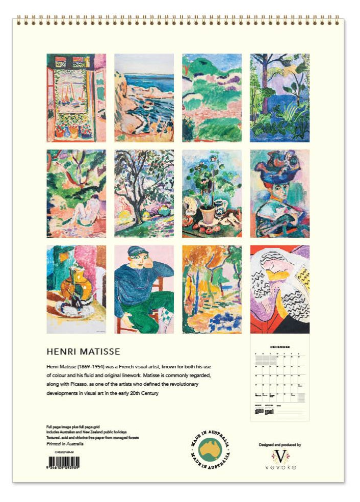 Vevoke Medium Calendar - Matisse