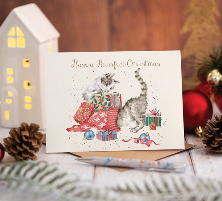 The Country Set Christmas Card - A Purrrfect Christmas