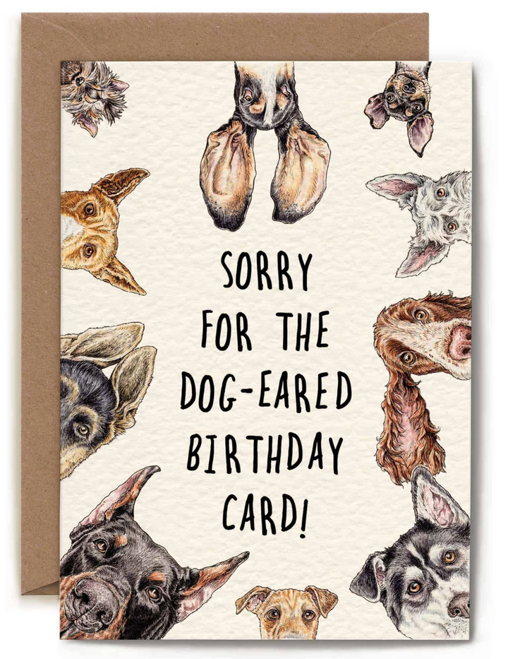 Bewilderbeest Card - Dog-Eared Birthday