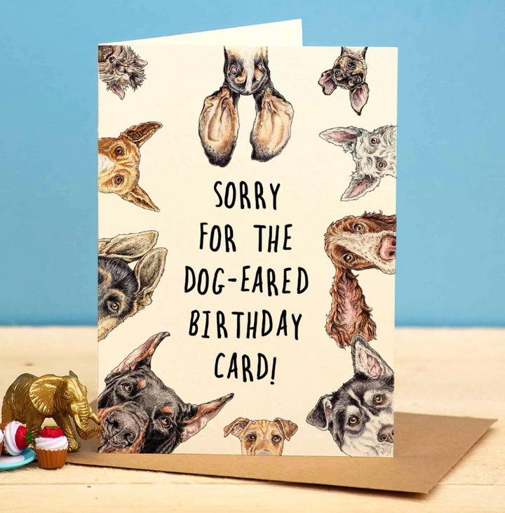 Bewilderbeest Card - Dog-Eared Birthday