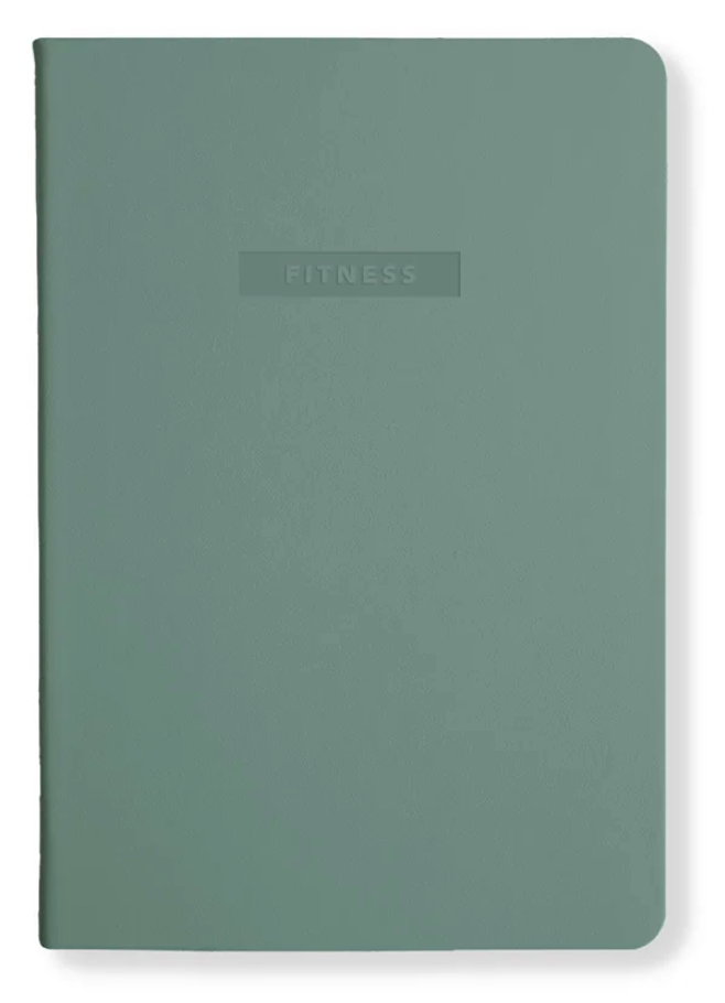 MiGoals A5 Fitness Journal - Sea Green
