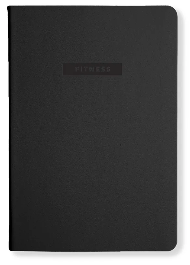 MiGoals A5 Fitness Journal - Black