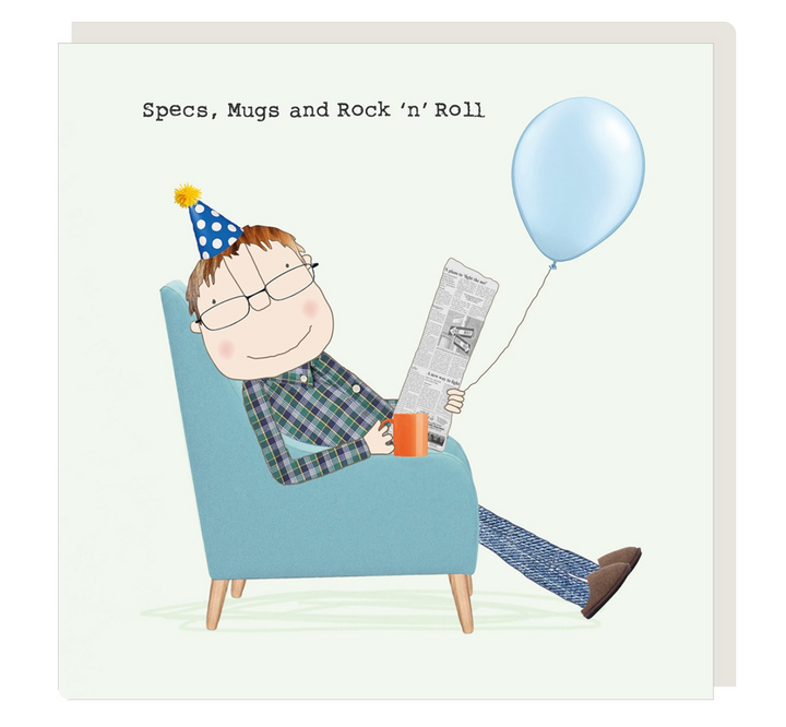 Rosie Made A Thing Card - Rock N Roll
