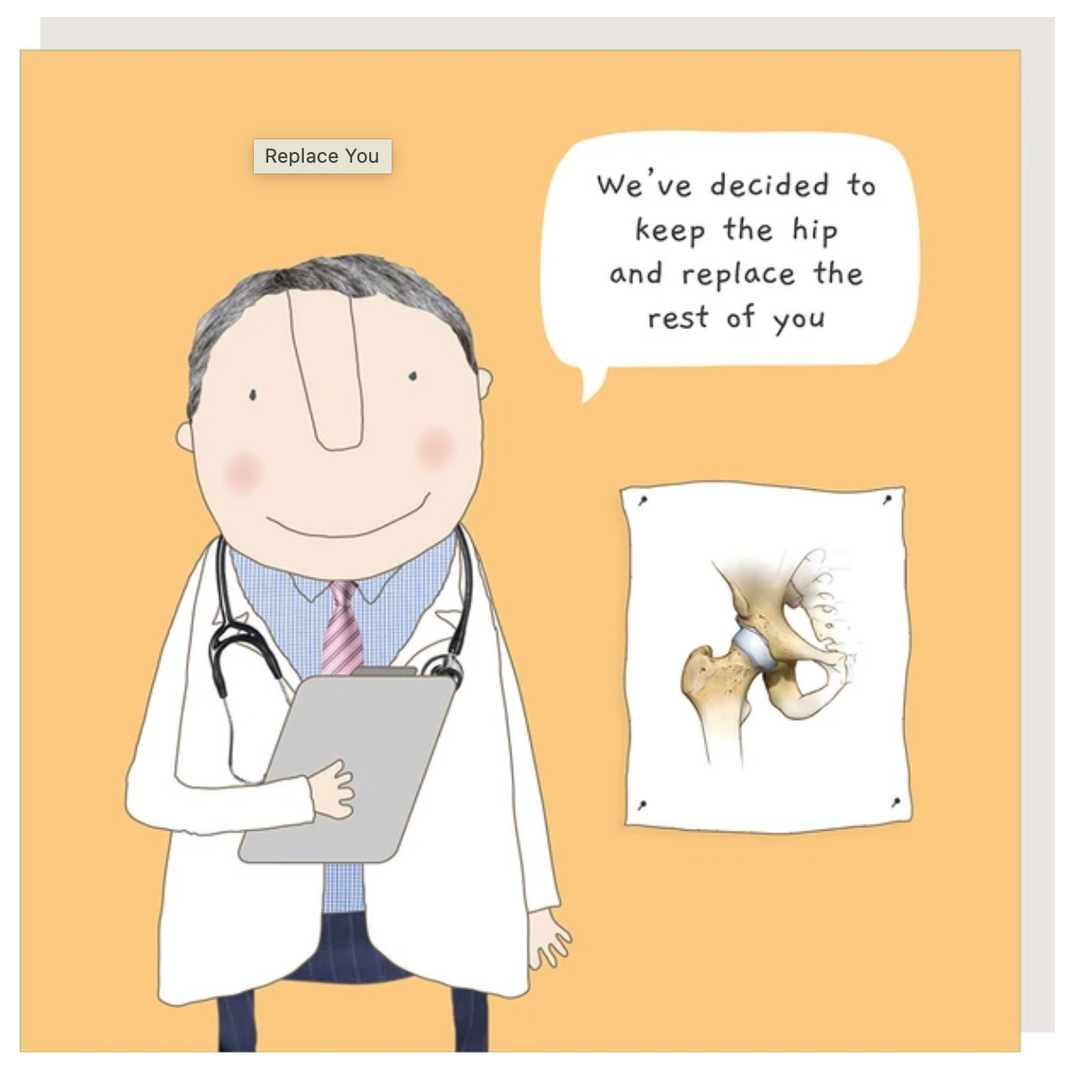 Rosie Made A Thing Card – Replace You