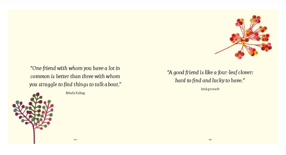 Book - For A Lovely Friend