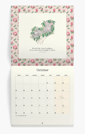 2027 Twigseeds Wall Calendar