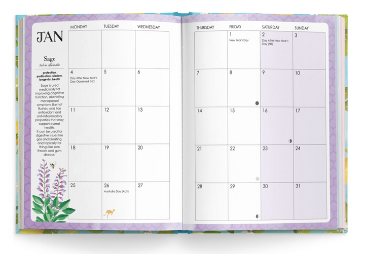2027 Affirmations Nature Diary